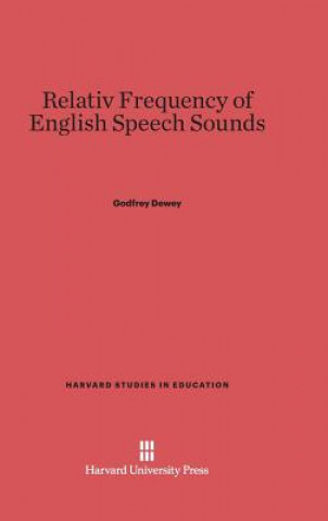 Carte Relativ Frequency of English Speech Sounds Godfrey Dewey