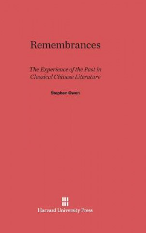 Buch Remembrances Stephen Owen