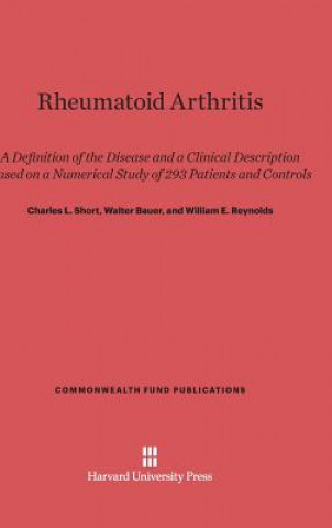 Knjiga Rheumatoid Arthritis Charles L. Short