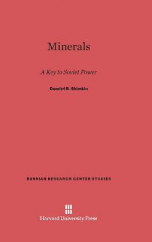 Book Minerals Demitri B Shimkin