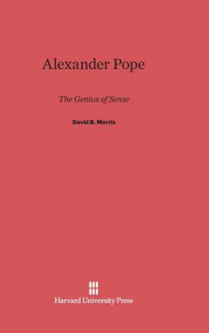 Kniha Alexander Pope David B. Morris