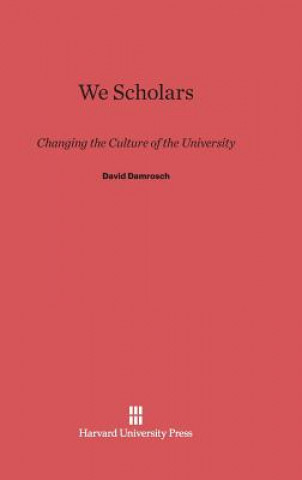 Könyv We Scholars David Damrosch