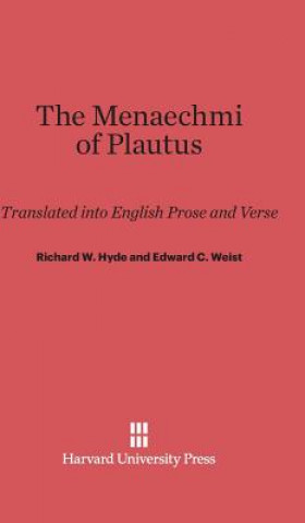 Könyv Menaechmi of Plautus Richard W. Hyde