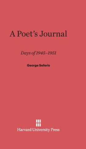 Könyv Poet's Journal George Seferis