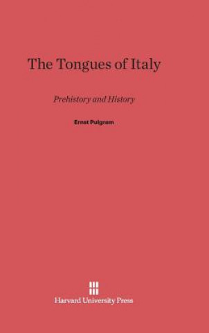 Knjiga Tongues of Italy Ernst Pulgram