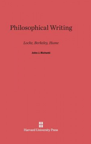 Livro Philosophical Writing John J. Richetti