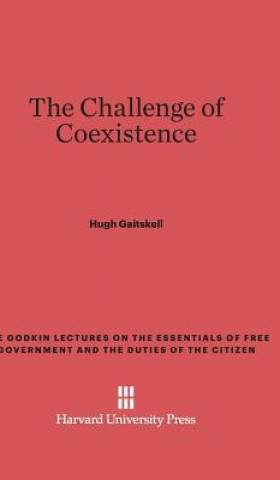 Książka Challenge of Coexistence Hugh Gaitskell