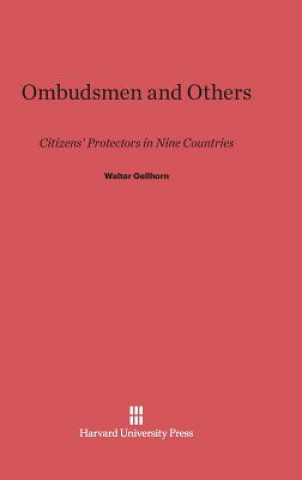 Könyv Ombudsmen and Others Walter Gellhorn