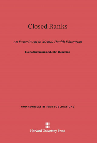 Libro Closed Ranks Elaine Cumming