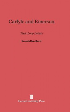 Könyv Carlyle and Emerson Kenneth Marc Harris
