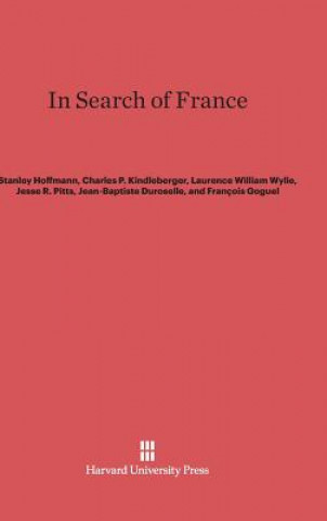 Kniha In Search of France Jesse R. Pitts