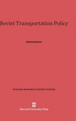 Buch Soviet Transportation Policy Holland Hunter