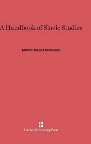 Buch Handbook of Slavic Studies Leonid I. Strakhovsky