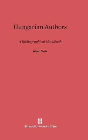 Kniha Hungarian Authors Albert Tezla