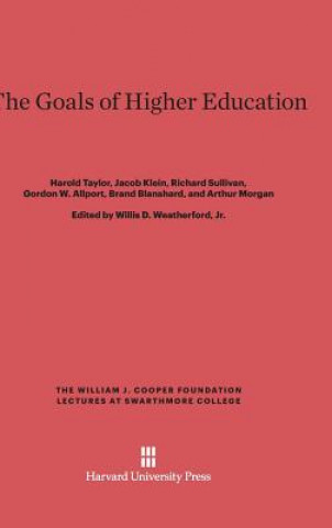 Libro Goals of Higher Education Richard Sullivan