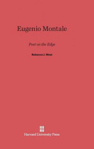Книга Eugenio Montale Rebecca J. West