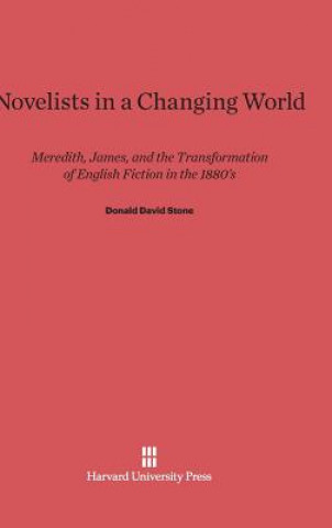 Könyv Novelists in a Changing World Donald David Stone