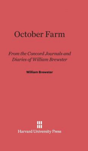 Kniha October Farm William Brewster