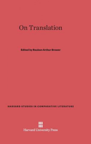 Carte On Translation Reuben Arthur Brower