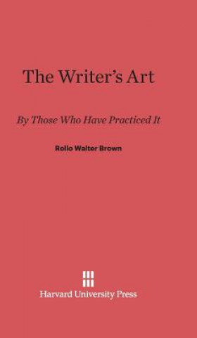 Книга Writer's Art Rollo Walter Brown