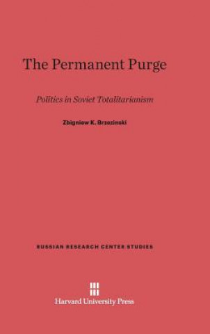 Kniha Permanent Purge Zbigniew K. Brzezinski