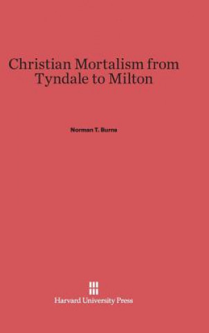 Knjiga Christian Mortalism from Tyndale to Milton Norman T. Burns