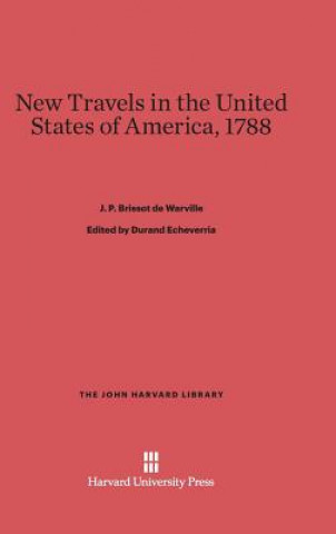 Książka New Travels in the United States of America, 1788 J. P. Brissot de Warville