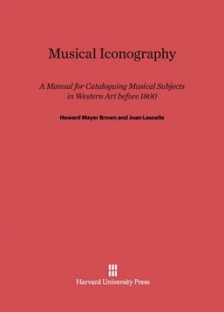 Livre Musical Iconography Howard Mayer Brown