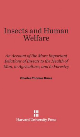 Carte Insects and Human Welfare Charles Thomas Brues