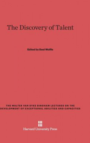 Kniha Discovery of Talent Dael Wolfle