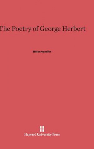Kniha Poetry of George Herbert Helen Vendler
