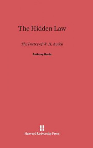 Book Hidden Law Anthony Hecht