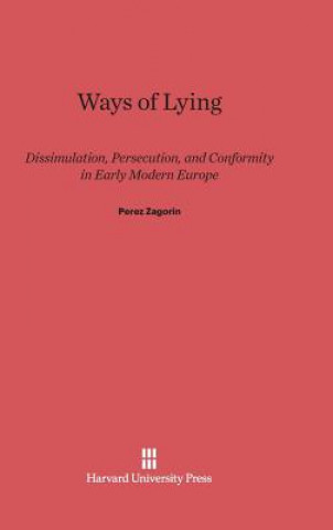 Buch Ways of Lying Perez Zagorin