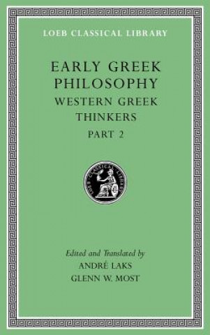 Könyv Early Greek Philosophy Andre Laks