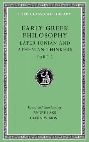 Libro Early Greek Philosophy Andre Laks