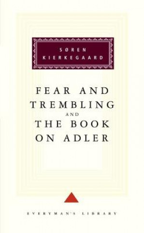 Książka Fear and Trembling and the Book on Adler Soren Kierkegaard