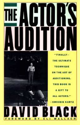 Kniha The Actor's Audition David Black