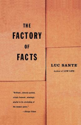 Kniha The Factory of Facts Luc Sante