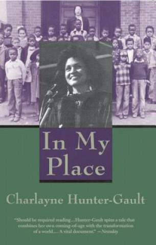 Kniha In My Place Charlayne Hunter-Gault