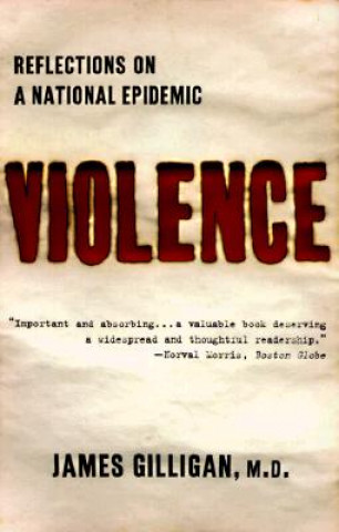 Kniha Violence: Reflections on a National Epidemic James Gilligan