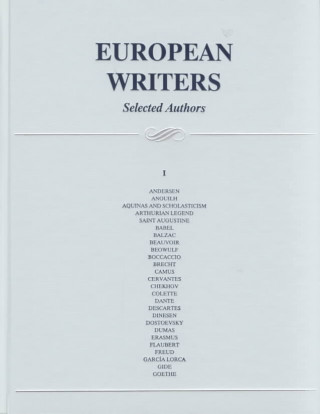 Carte European Writers: Selected Authors Charles Scribners & Sons Publishing