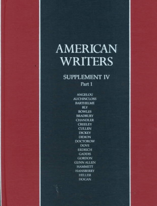 Libro American Writers Supplement 4v1 A. Walton Litz