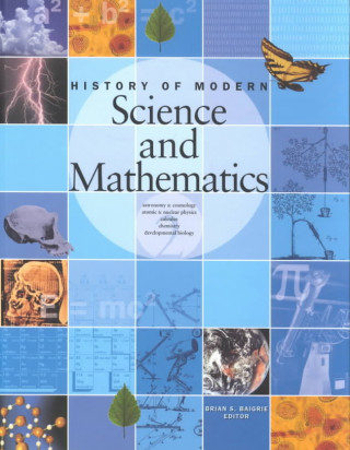 Kniha History of Modern Science and Mathematics Charles Scribners & Sons Publishing