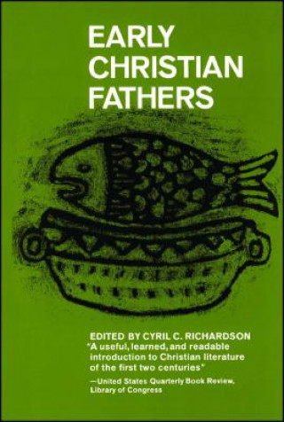 Book Early Christian Fathers Cyril C. Richardson