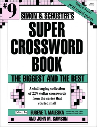 Książka Simon & Schuster's Super Crossword Book Eugene T. Maleska