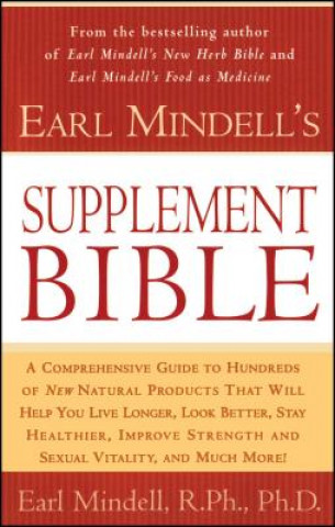Könyv Earl Mindells Supplement Bible Earl Mindell