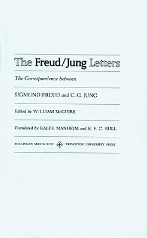 Kniha Freud-Jung Letters Sigmund Freud