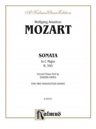 Kniha Sonata in C Major, K. 545 Frederick M. Noad