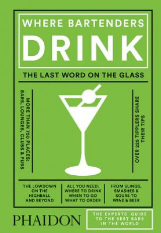 Book Where Bartenders Drink Adrienne Stillman