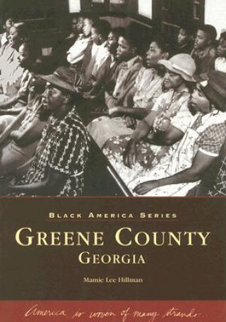 Kniha greene county georgia Mamie Lee Hillman